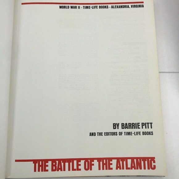 Life Time Books World War 2 The Battle of the Atlantic Vintage 190 Pages History - Picture 4 of 5